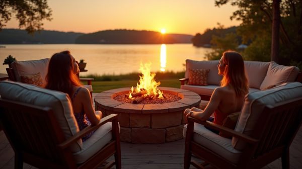Terrasse, vue lac, feu de bois : ce qui compte vraiment